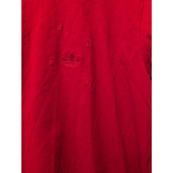 ADIDAS X DANIELLE CATHARI LONG SLEEVES CREW NECK PULL OVER RED SIZE MEDIUM - Picture 4 of 7